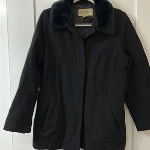 Women’s Eddie Bauer wool jacket.